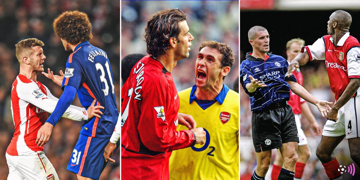 Keane & Vieira, Keown & Ruud, Pizzagate: 7 heated Arsenal v Man Utd clashes