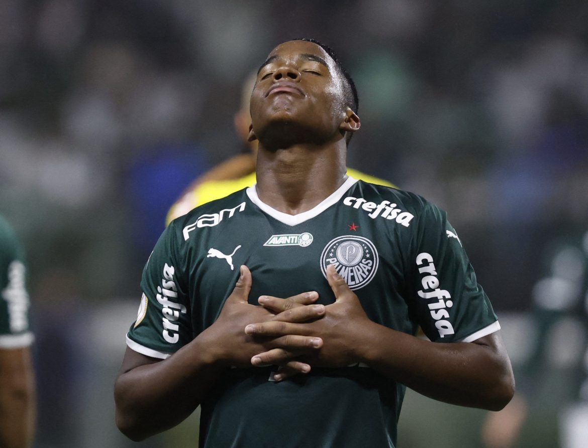 Man City set sights on Palmeiras’ Endrick